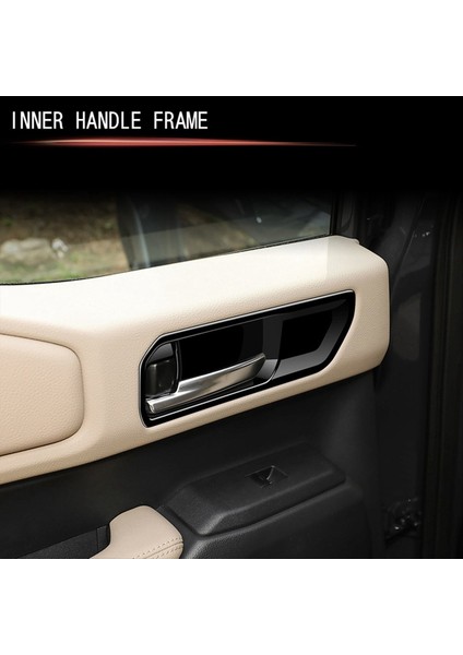 Toyota Prado LC250 2024 Iç Aksesuarlar Parlak Siyah (Yurt Dışından) indirimleri