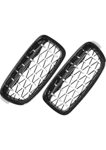 Araba Ön Tampon Böbrek Izgara Yarışı Bmw 3 Serisi F30 F31 320I 325I 328I 330I 2012-2018 Gümüş+Siyah (Yurt Dışından) fiyatları