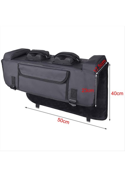 Tailgate Pad Kamyonet Için Shuttle Pad - Bagaj Kapağı Koruma Pad Bisiklet Kayışları ile 2 Bisiklet Taşıma Alet Cepi (Yurt Dışından) fırsatları