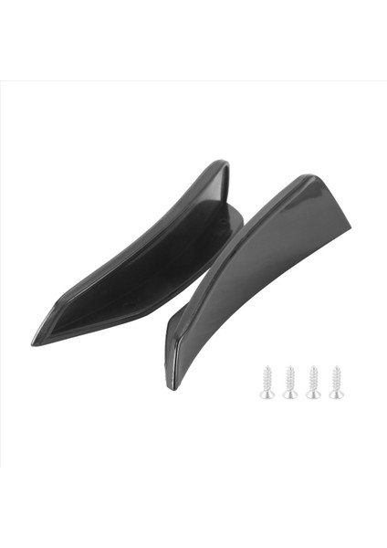 2pcs Ön Tampon Yan Hava Ayırıcı Spoiler Benz Mercedes W176 A180 A200 A220 A250 Amg A45 A Sınıf 2016-2018 (Yurt Dışından)