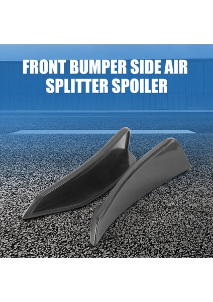 2pcs Ön Tampon Yan Hava Ayırıcı Spoiler Benz Mercedes W176 A180 A200 A220 A250 Amg A45 A Sınıf 2016-2018 (Yurt Dışından) indirimleri
