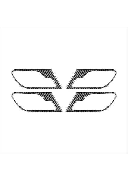 Bmw X5 E53 2000-2006 Araç Kapı Tutucu Panel Kapak Döşeme Iç Aksesuarları Için Karbon Fiber (Yurt Dışından)