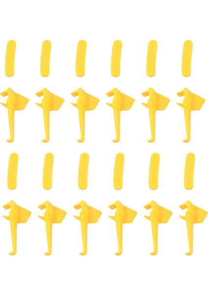 24X Lastik Değiştirici Parça Naylon Mount Demount Baş Ördek Başı Ekle Koruyucu (Yurt Dışından)