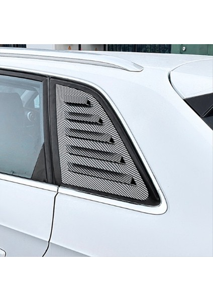 Araba Arka Üçgen Pencere Panjur Panjurları Panjurlar Audi A3 S3 8V Hatchback 2014-2020 Karbon Fiber Rengi (Yurt Dışından) modelleri