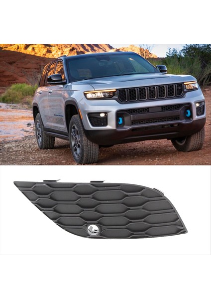 68355073AA Araba Ön Sis Hafif Çerçeve Kapağı Jeep Grand Cherokee Için 2017-2022 Sis Izgarası Grille Trim Sol Taraf (Yurt Dışından) fırsatları