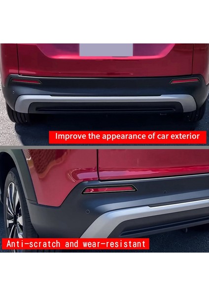 Araba Arka Sislik Kaplama Kapakları Çıkartma Sisli Koruyucu Çerçeve Honda Wrv 2024 Japonca Sürümü Parlak Siyah (Yurt Dışından) fırsatları