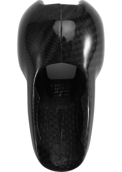 Porsche Macan Panamera Boxster Cayman Için Araba Vardiya Knob Baş Kapak Trim Sticker Karbon Fiber Cayman 718 911 (Yurt Dışından)