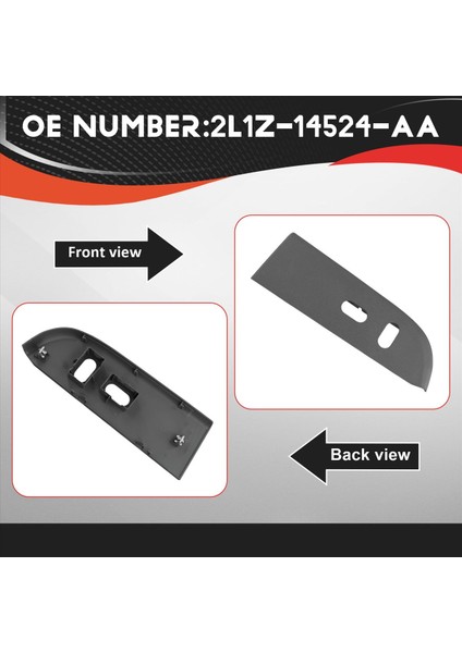 Araba Yolcu Yan Pencere Kilit Asansör Anahtarı Panel Trim Kapak 2L1Z-14524-AA Ford Expedition 2003-2006 Lhd Gri (Yurt Dışından) modelleri