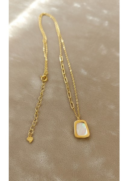 Sedef Taşlı Ay Yıldız Kolye fiyatları