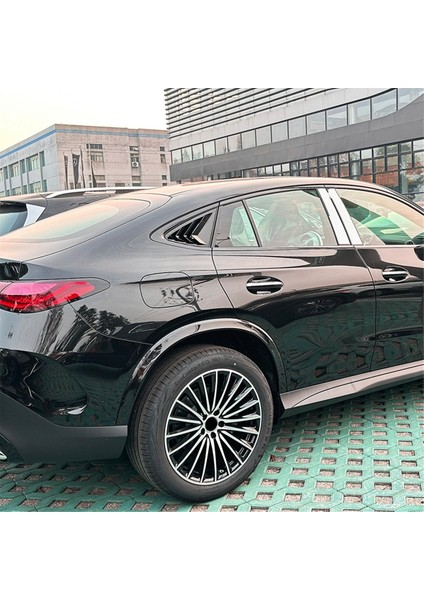 Araba Arka Üçgen Pencere Panjur Panjurları Panjurlar Mercedes-Benz Glc Coupe Için Kapak Kaplama C254 2024+ Amg Parlak Siyah (Yurt Dışından) modelleri