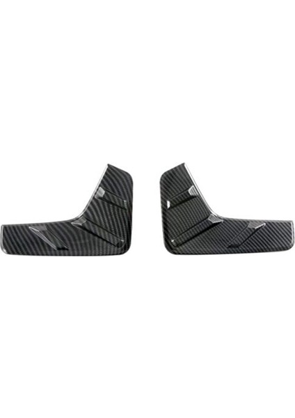 Karbon Fiber Tanesi Arka Sisli Lamba Kapağı Kaplama Byd Için 3 Yuan Artı 2022 (Yurt Dışından)