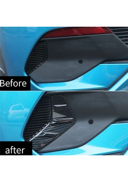 Karbon Fiber Tanesi Arka Sisli Lamba Kapağı Kaplama Byd Için 3 Yuan Artı 2022 (Yurt Dışından) modelleri