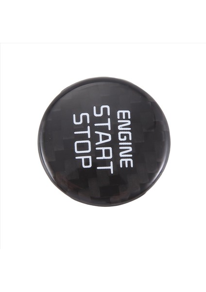 Gerçek Karbon Fiber Tek Tuş Başlangıç Durdur Düğmesi Motor Düğmesi Kapak Çıkartma Kia Stinger 2018-2022 Karbon Fiber Desen (Yurt Dışından) fiyatları