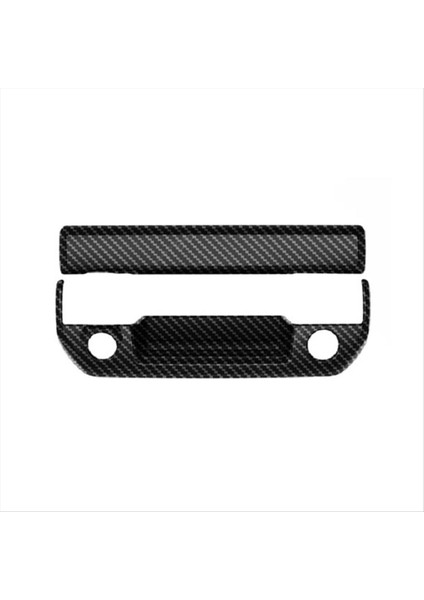 Araba Bagaj Kapağı Tutucu Kapak Trim Chevrolet Colorado Gmc Kanyonu 2023 2024 Aksesuarlar Karbon Fiber Stil (Yurt Dışından)