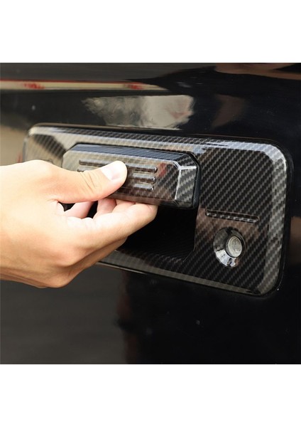 Toyota Tundra Tacoma Için 2014-2021 Araba Arka Kapı Bagaj Kapağı Tutamak Anahtar Düğmesi Kapak Bagaj Tutma Trim Aksesuarları (Yurt Dışından) fırsatları