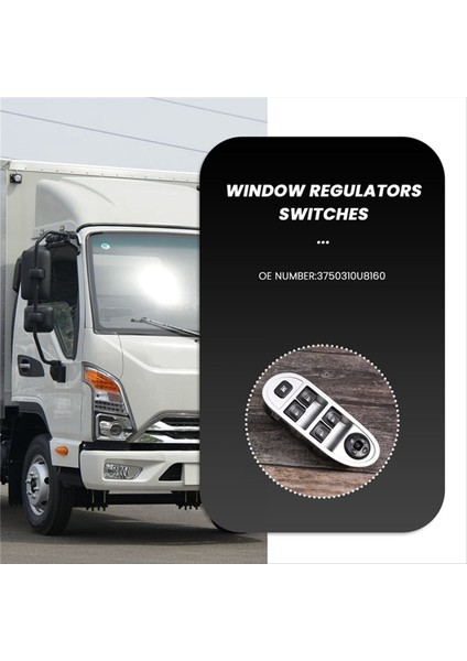 3750310U8160XZ Jac J3 Elektrikli Güç Penceresi Kontrol Anahtarı Regülatörü Ana Kaldırıcı Kontrolör Düğmesi Araç Aksesuarları (Yurt Dışından) indirimleri