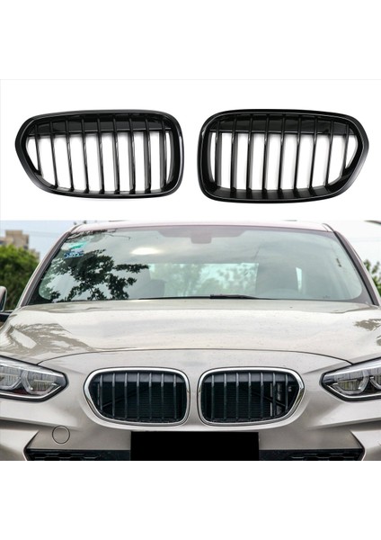 Bmw F52 1 Serisi 4d 2016-2020 Için 1set Parlak Siyah Ön Böbrek Grille Tampon Grille Izgara (Yurt Dışından) fırsatları