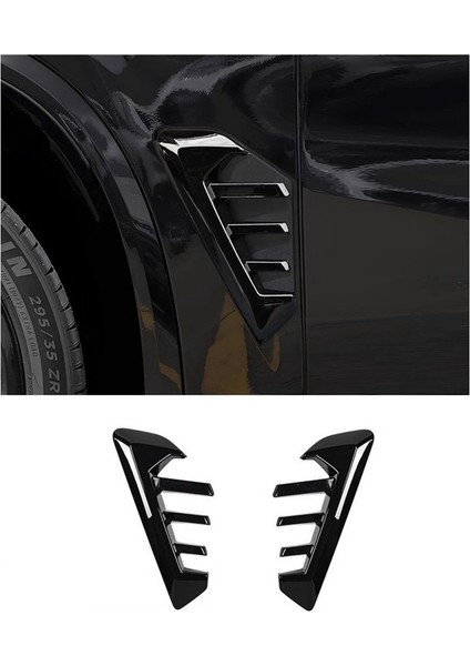 Bmw X5 G05 X5M 2024 2025 Dış Aksesuarlar Için Araba Tarafı Çamurluk Hava Havalandırma Kapağı Kaplama (Yurt Dışından) fiyatları