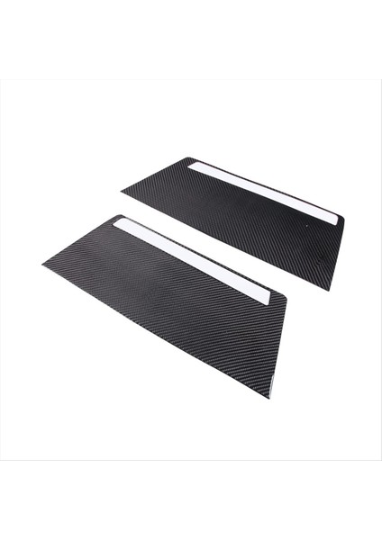 Corvette C7 Için 2014-2019 Yumuşak Karbon Fiber Araç Arka Sis Lihgt Lamba Kapağı Döşeme Dekoratif Etiket Aksesuarları (Yurt Dışından)