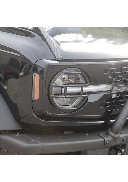 Araba Far Çerçevesi Far Koruyucu Kapak Ford Bronco Için Dekoratif Çerçeve 2021-2023 Araç Aksesuarları C (Yurt Dışından) indirimleri