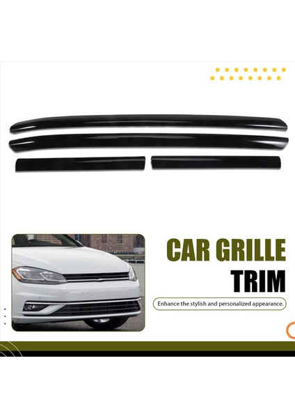 4pcs Araba Ön Merkez Golf Için Alt Grille Döşeme Şeridi 7 5 Mk7 5 Modifiye Dekoratif Aksesuarlar (Yurt Dışından) indirimleri
