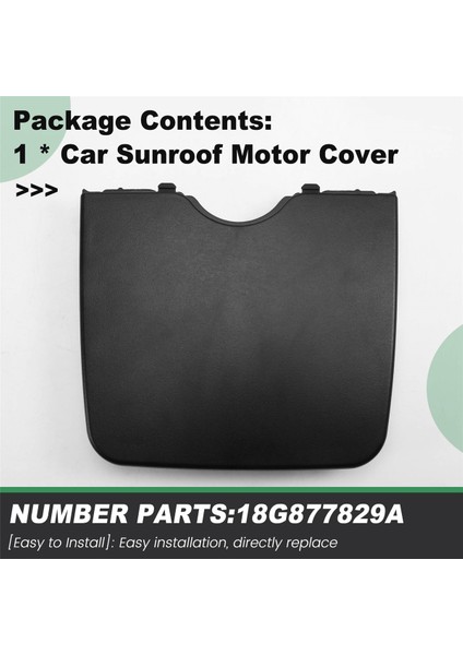 Araba Sunroof Motor Örtüsü Sunroof Motor Koruma Plakası Kapağı 18G87829A Vw Golf 4 Bora 1997-2006 (Yurt Dışından) fırsatları