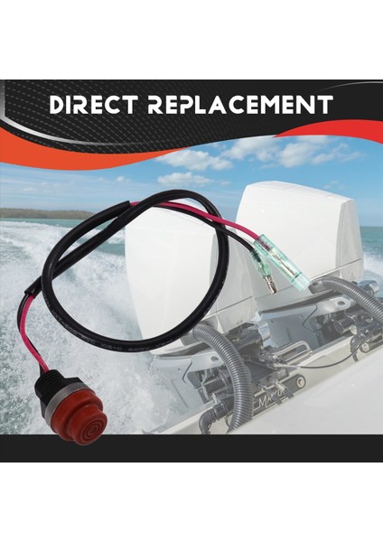 87-853820A02 Merkür Mariner Için Başlat Düğmesi 8hp 30HP ile (Yurt Dışından) indirimleri