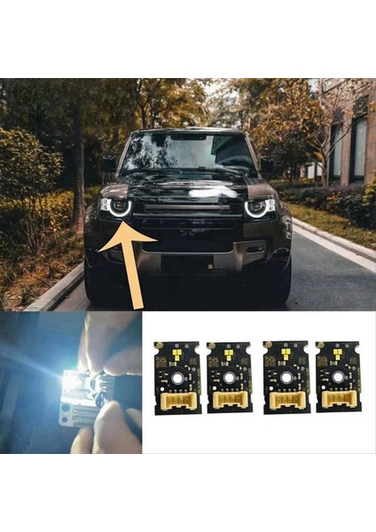 Land Rover Defender L663 2020-2023 Gündüz Koşu Işığı (Drl) Chıp Board/pcb (Yurt Dışından) fiyatları