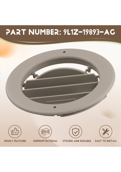 Araba Klima Hava Outlet Izgara Iç Tavan Hava Çıkışı 9L1Z-19893-AG Ford Expedition Lincoln Navigator (Yurt Dışından) indirimleri
