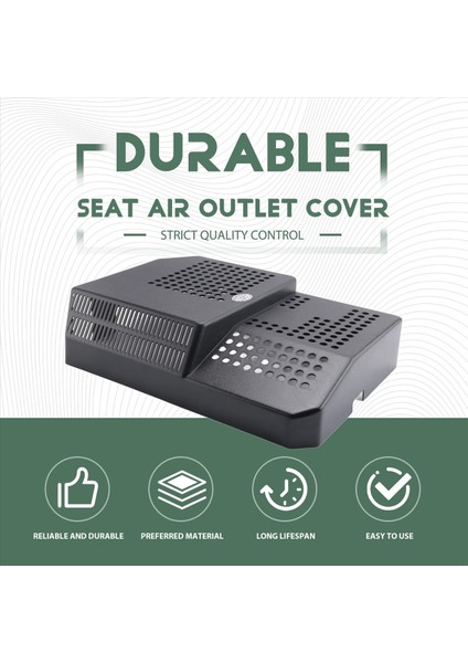 Volvo Için XC60 XC90 Araç Güç Amplifikatör Kapağı Koltuk Hava Çıkış Toz Kapağı Koşullandırma Havalandırma Izgarası Ac Isı Zemin Kapağı (Yurt Dışından) indirimleri