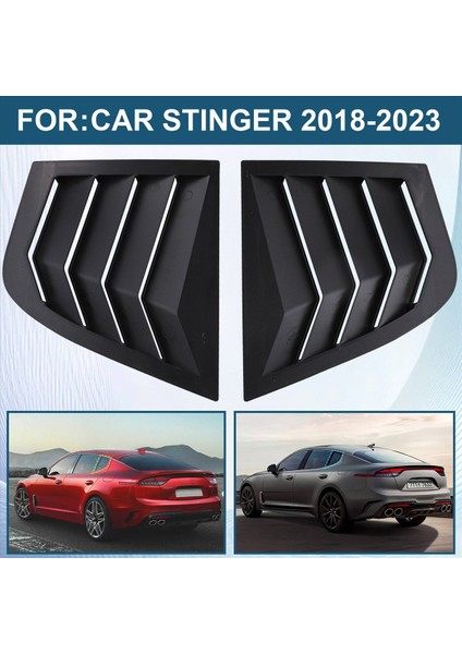 Araba Aksesuarları Arka Kanan Penceresi Yan Deklanşör Kapağı Döşeme Sticker Havalandırma Kepçesi Kia Stinger 2018-2023 B (Yurt Dışından) fırsatları