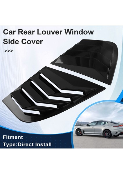 Araba Aksesuarları Arka Kanan Penceresi Yan Deklanşör Kapağı Döşeme Sticker Havalandırma Kepçesi Kia Stinger 2018-2023 B (Yurt Dışından) indirimleri