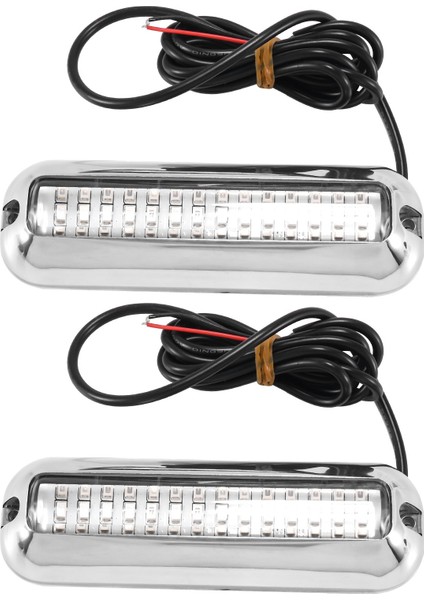 2pcs 42LED Tekne Drenaj Işık Teknesi Transom Açık Mavi Sualtı Duba Deniz Işığı (Yurt Dışından)