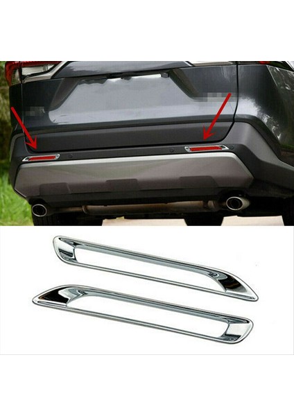 Toyota Rav4 2019-2024 Için Araba Arka Kuyruk Sis Lambası Çerçeve Kaplama Etiketi (Yurt Dışından) fiyatları