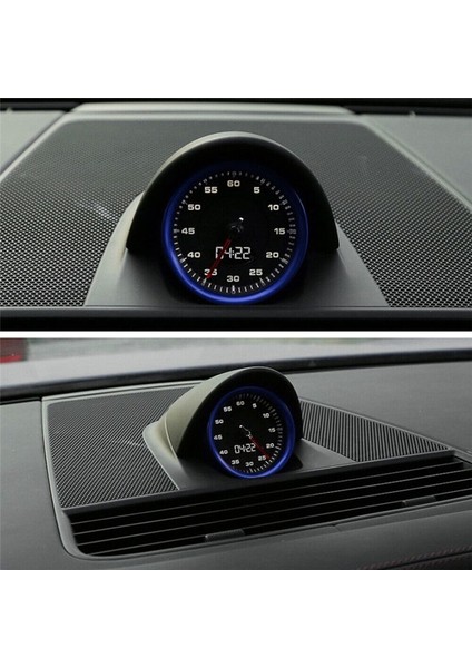Porsche Panamera Için Compass Saat Koruma Trim Ring Ring Araba Aksesuarları 911 Cayenne Macan Mavi (Yurt Dışından) indirimleri