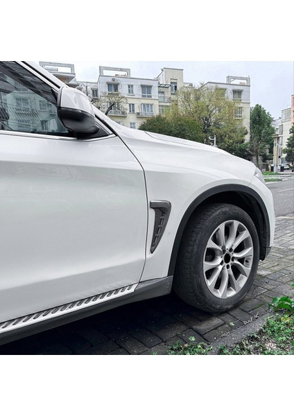 Araç Tarafı Havalandırma Hava Akışı Alım Kaputu Yan Çamurluk Havalandırma Kapağı Kapağı Bmw X5 F15 2014-2018 Karbon Fiber (Yurt Dışından) indirimleri