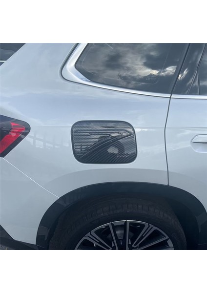 Bmw X1 U11 2023 2024 Araç Gaz Deposu Kapak Yakıt Deposu Kapak Döşeme Sticker Dış Aksesuarlar - Abs Karbon Fiber (Yurt Dışından) indirimleri