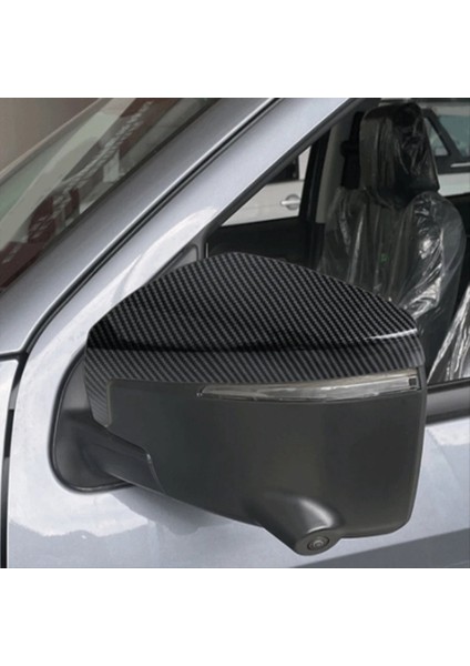 Isuzu D-Max Dmax 2021 2022 2023 Abs Karbon Fiber Dikiz Aynası Kapak Kaplama Yan Kapı Aynası Çıkartma Araç Aksesuarları (Yurt Dışından) fırsatları