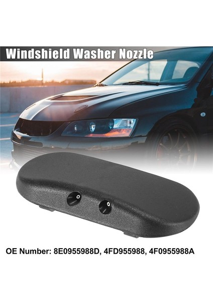 Sağ Yan Ön Cam Ön Cam Yıkayıcı Nozul Sprey Jeti 4F095988A -Audi A3 A4 B7 8e A6 C5 C6 A8 2002-2011 Isıtmalı (Yurt Dışından) fiyatları