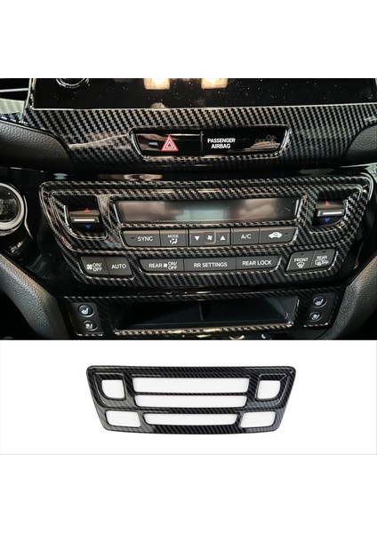 Honda Ridgeline Için 2021-2023 Pilot 2016-2022 Merkezi Kontrol Klima Paneli Kapak Döşeme Karbon Fiber (Yurt Dışından) indirimleri