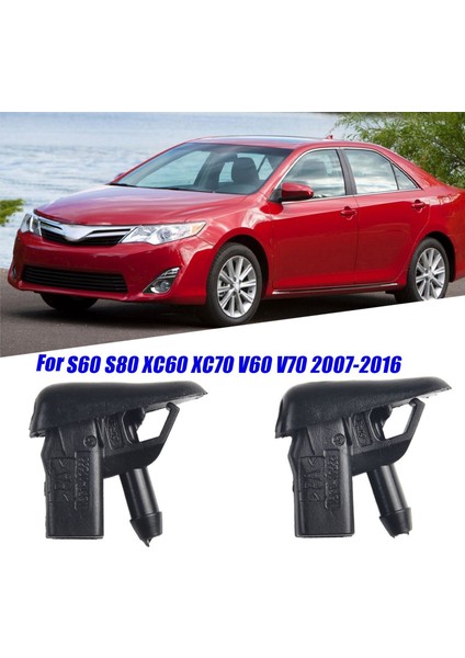 2pcs Araba Ön Cam Yıkayıcı Sprey Jet 31301826 Volvo S60 S80 XC60 XC70 V60 V70 2007-2016 Silecek Meme (Yurt Dışından) fiyatları