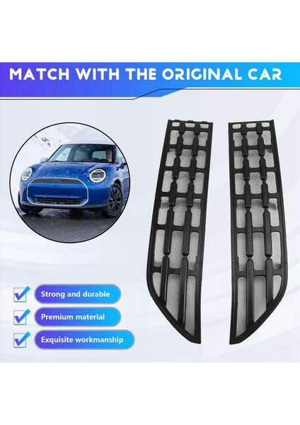 Araba Alt Tampon Anti Böcek Net Mini Cooper E Se J01 Ev Electric 2024 2025 Ön Izgara Örtüsü A (Yurt Dışından) indirimleri