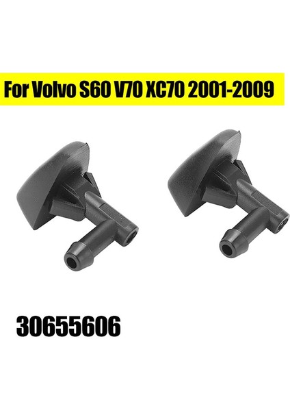 Sol ve Sağ Ön Cam Ön Cam Yıkama Nozul Spreyi Jet 30655606 Volvo S60 V70 XC70 2001-2009 (Yurt Dışından) fiyatları
