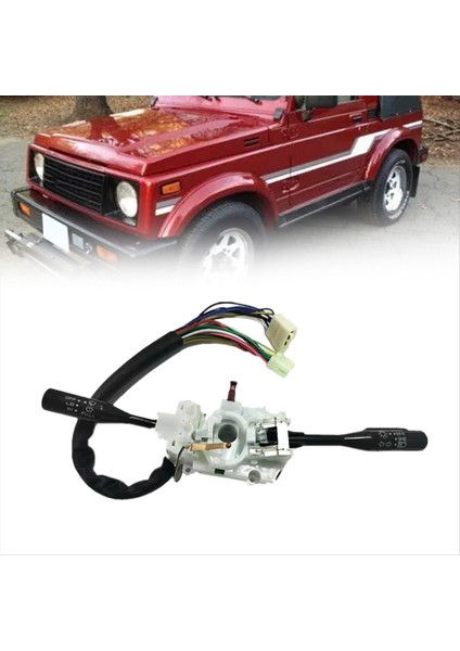 Araç Direksiyon Kolonu Kombinasyon Anahtarı Far Sil Ürünü Çıkarma 37400-80022 Suzuki Samurai Için 1985-1995 37400M84322 (Yurt Dışından) fırsatları