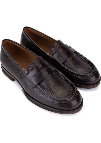 Erkek Hakiki Deri Kahverengi Loafer Ayakkabı 537 3819 Erk Ayk SK25-26 Kahve Dr/gyk fiyatları
