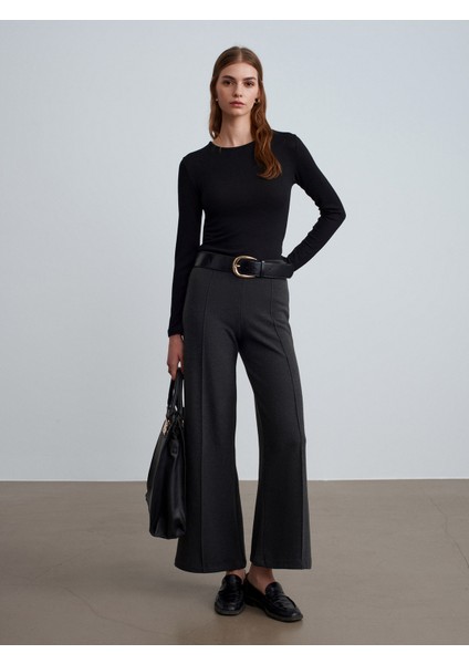 71941 Beli Lastikli Geniş Paça Eşofman-Antrasit M fiyatları