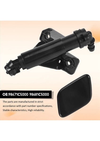 Far Rondelası Kafa Işık Lambası Temizlik Sprey Pompası+ Kia Sorento Için Kapak Kapağı 2015 -2018 98671 C5000 (Sol) (Yurt Dışından) indirimleri