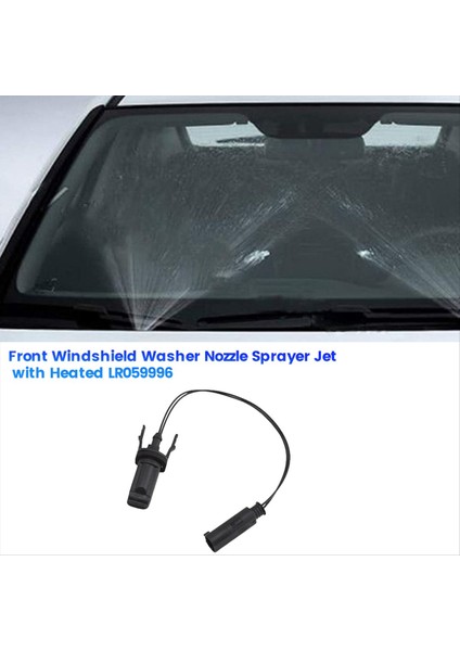 2pcs Ön Cam Yıkayıcı Nozul Püskürtücü Jet Isıtmalı LR059996 Land Rover Freelander Discovery Sport 2015-2021 (Yurt Dışından) fırsatları