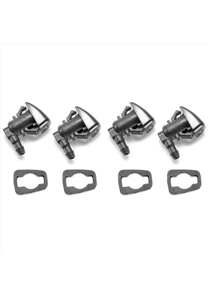 4x Ön Cam Conta Nozul Seti Ford Araba Nozul Ön Cam Yıkayıcısı Için Değiştirme (Yurt Dışından)
