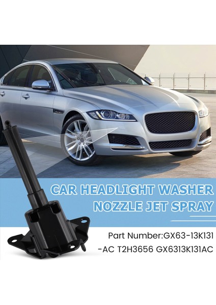 Araba Ön Far Yıkayıcı Jet GX63-13K131-AC T2H3656 Jaguar Xf Xfl F-Pace 2016-2020 Far Temizlik Sprey Jet (Yurt Dışından) fırsatları